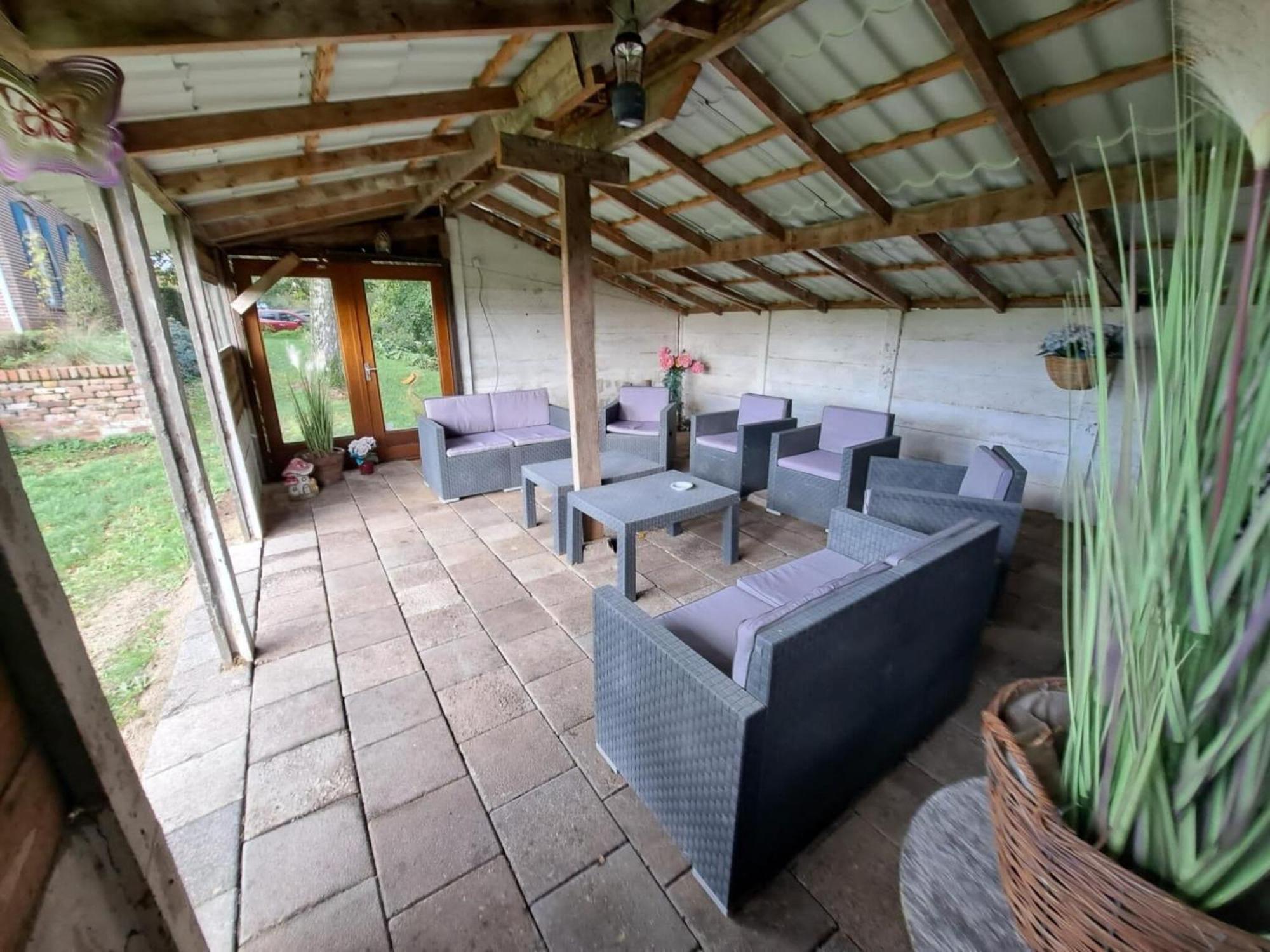 Cozy Holiday Home In Haps Exterior foto